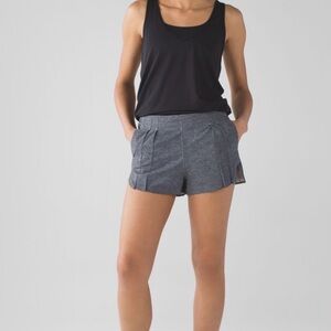 Lululemon &go Endeavor Short
Heathered Texture Printed Greyt Deep Coal size 8